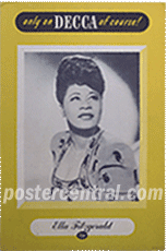 Ella Fitzgerald promo poster